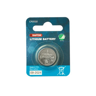 BATTERI RAPTOR CR2032 3V 1ST